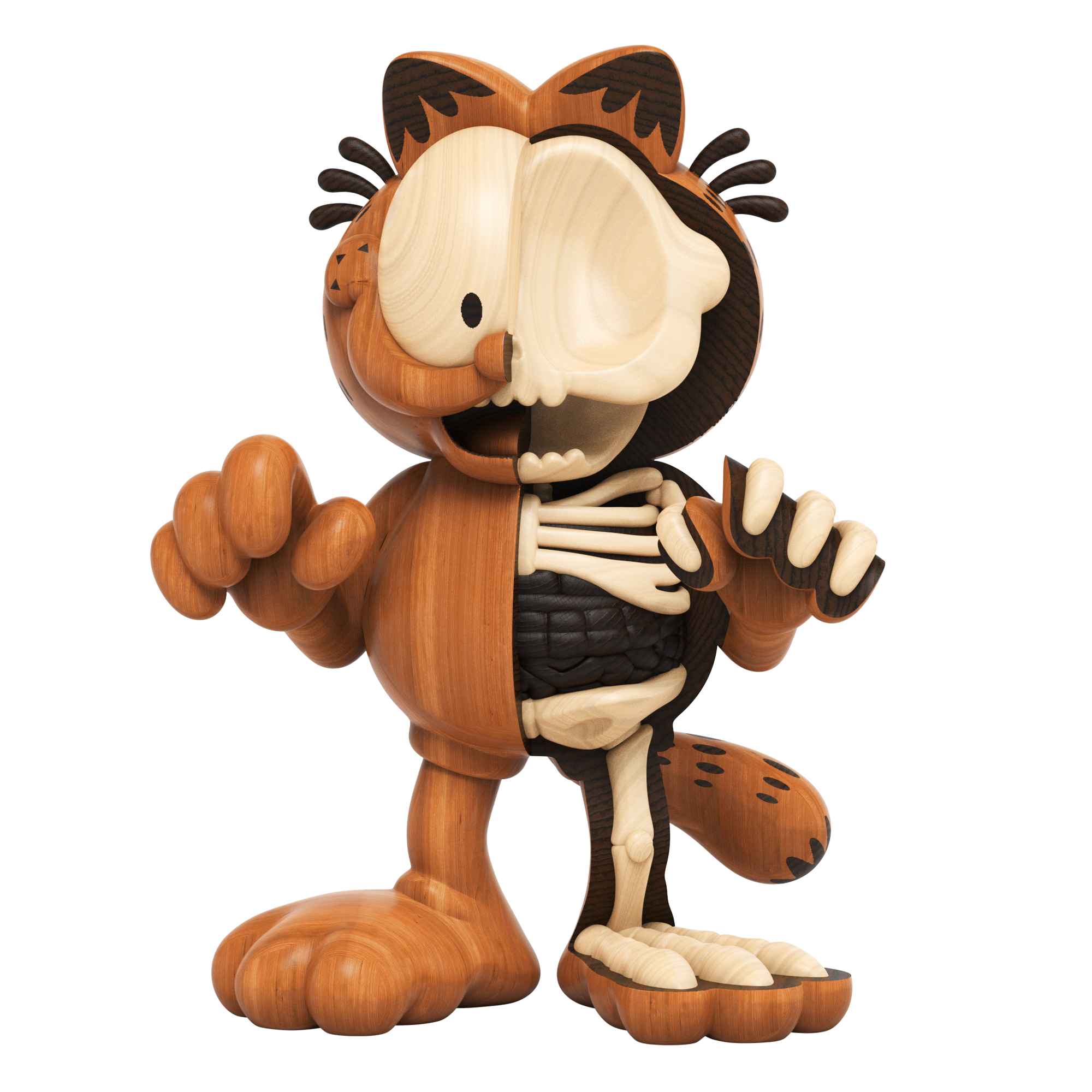 Woodworked Dissected Garfield