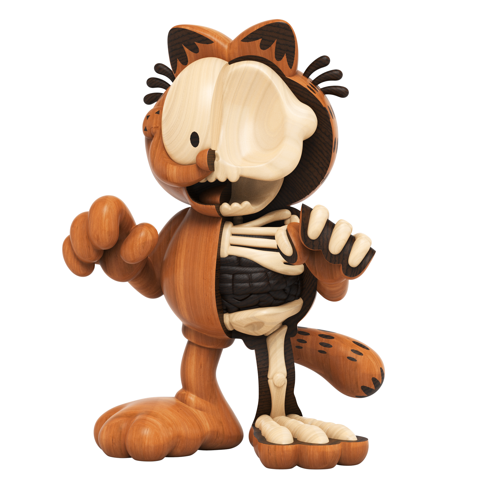 Woodworked Dissected Garfield