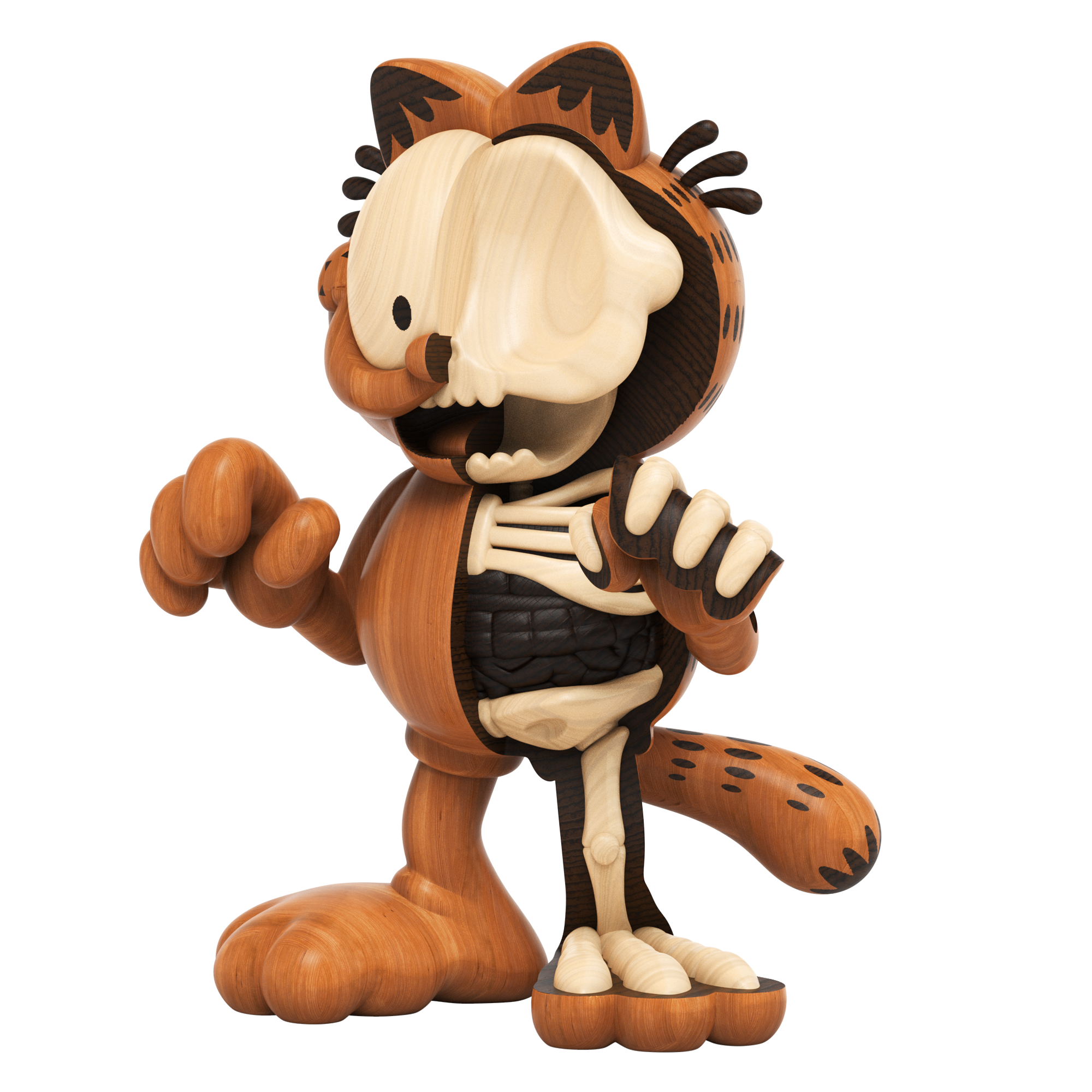 Woodworked Dissected Garfield