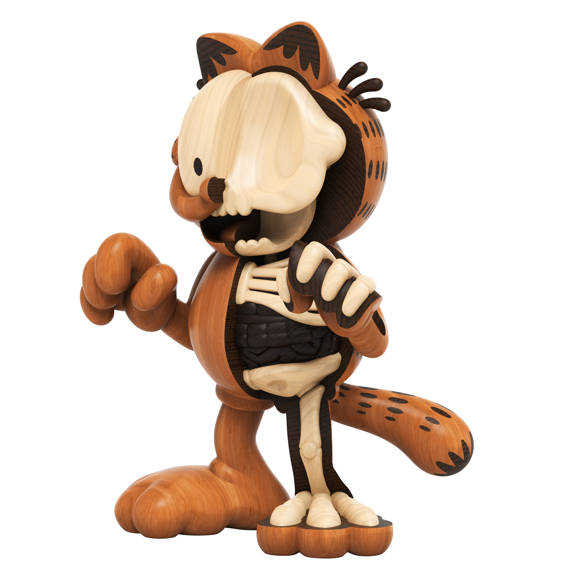 Woodworked Dissected Garfield