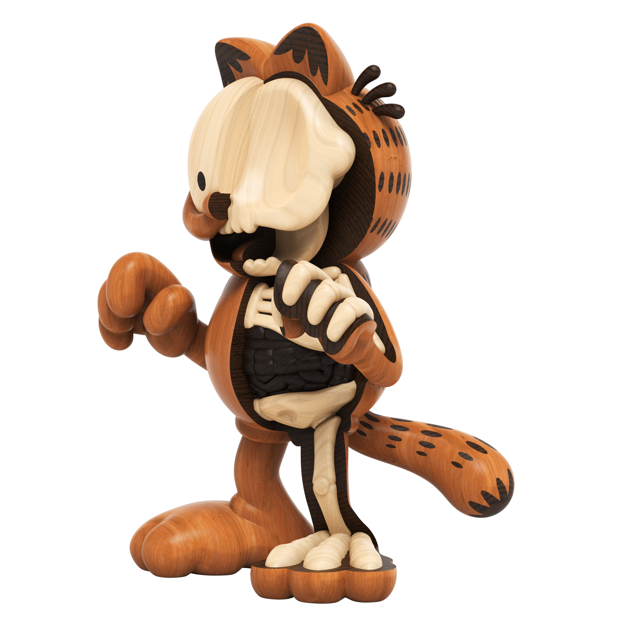 Woodworked Dissected Garfield