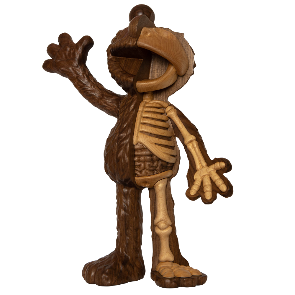 Woodworked Dissected Elmo