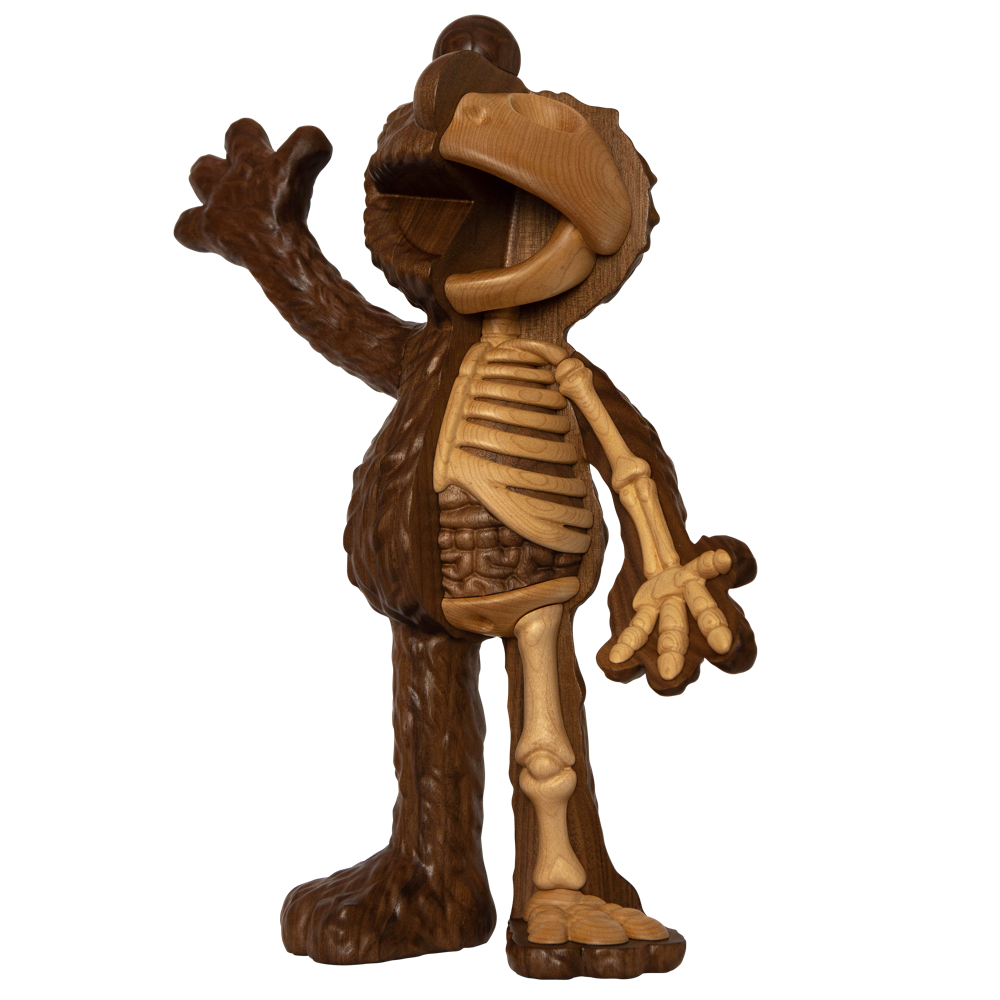 Woodworked Dissected Elmo