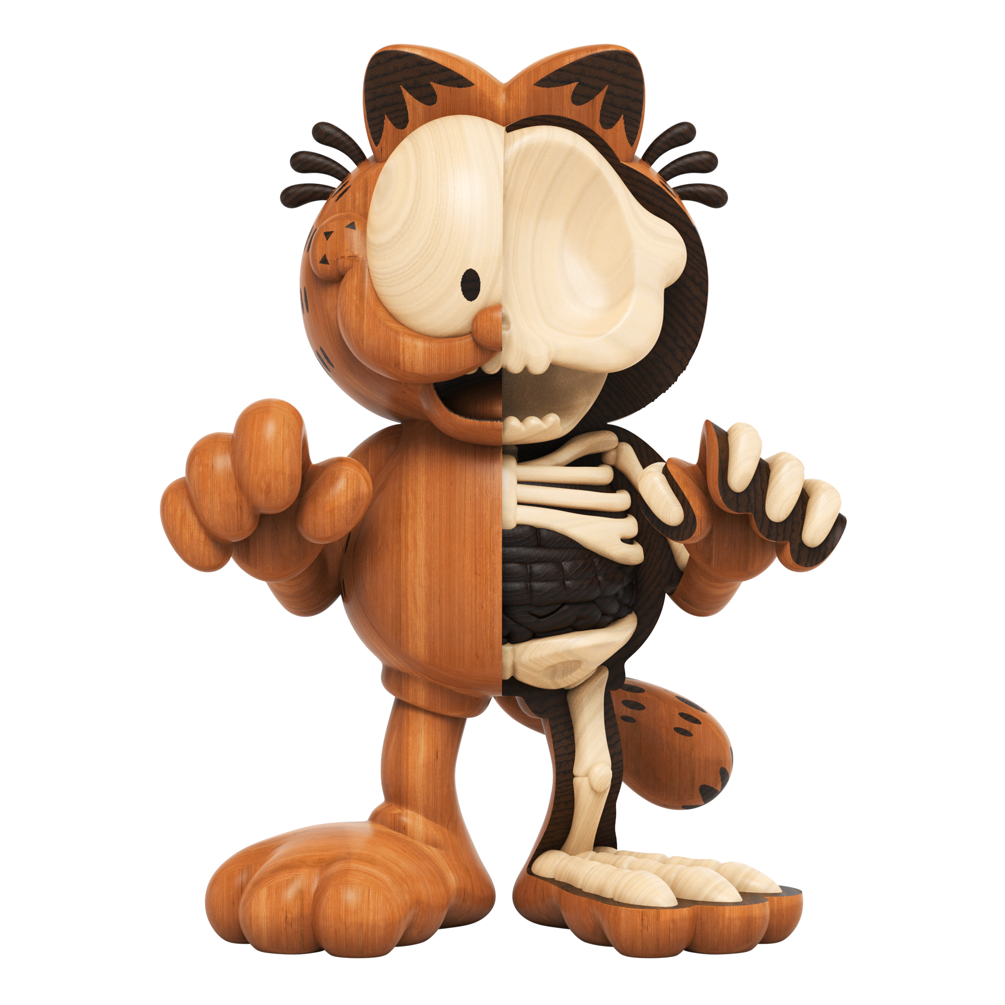 Woodworked Dissected Garfield