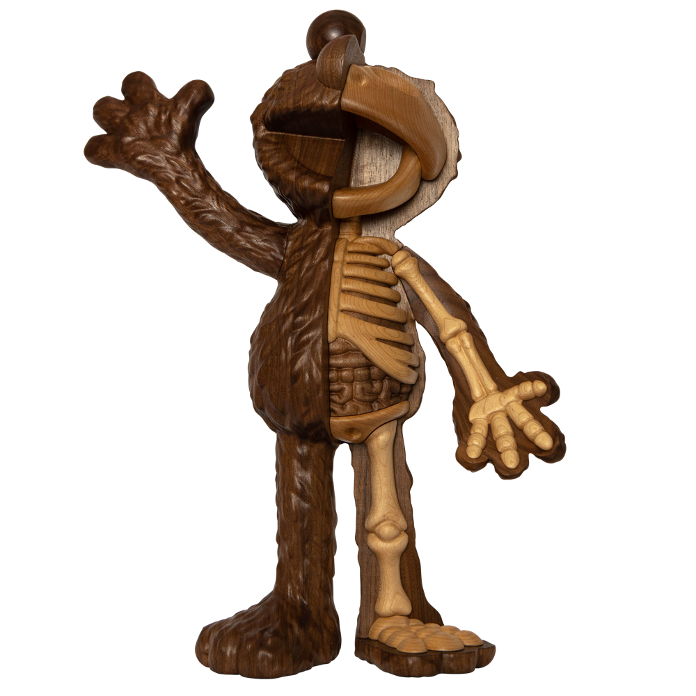 Woodworked Dissected Elmo